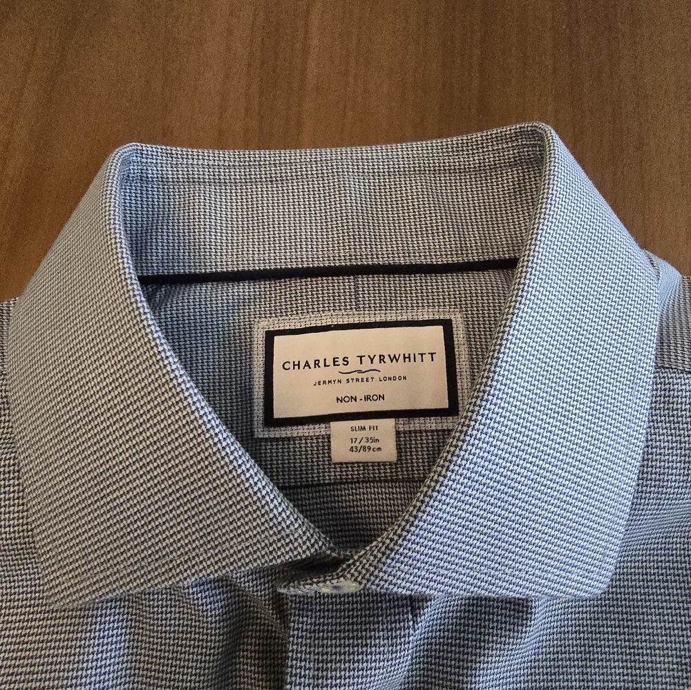 Charles Tyrwhitt Blue Dress Shirt